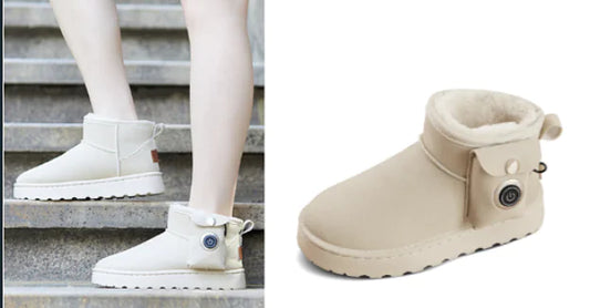 Zapatos de algodón con calefacción eléctrica