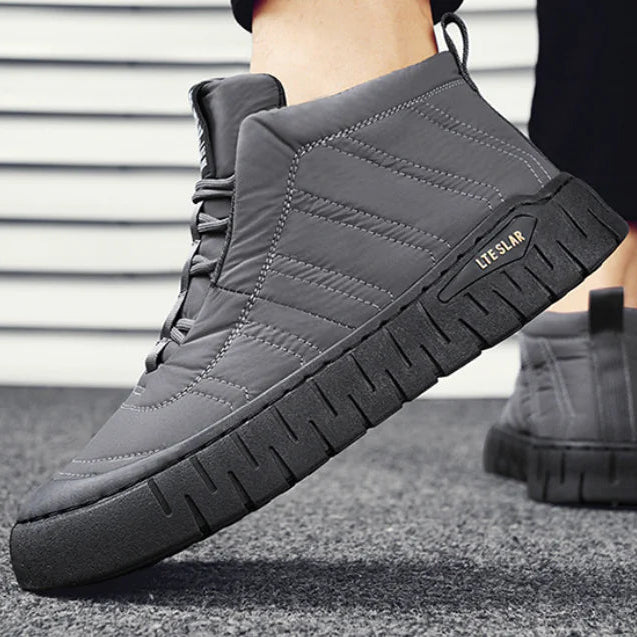 Titan Walk – Zapatillas casuales de invierno con forro cálido