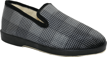 Zapatilla de Cuadros de Pura Lana Virgen – Hecha en España