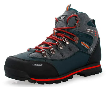 MountainForce – Botas de senderismo impermeables con refuerzo y suela antideslizante