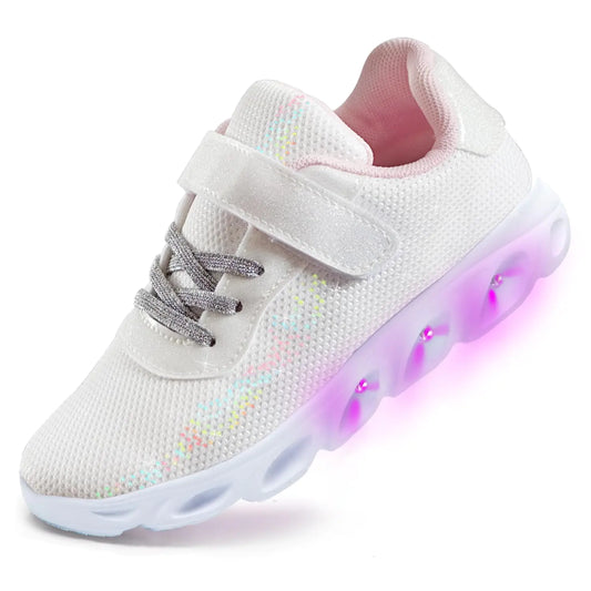 Sabatilles amb llums per a nena Bright Steps