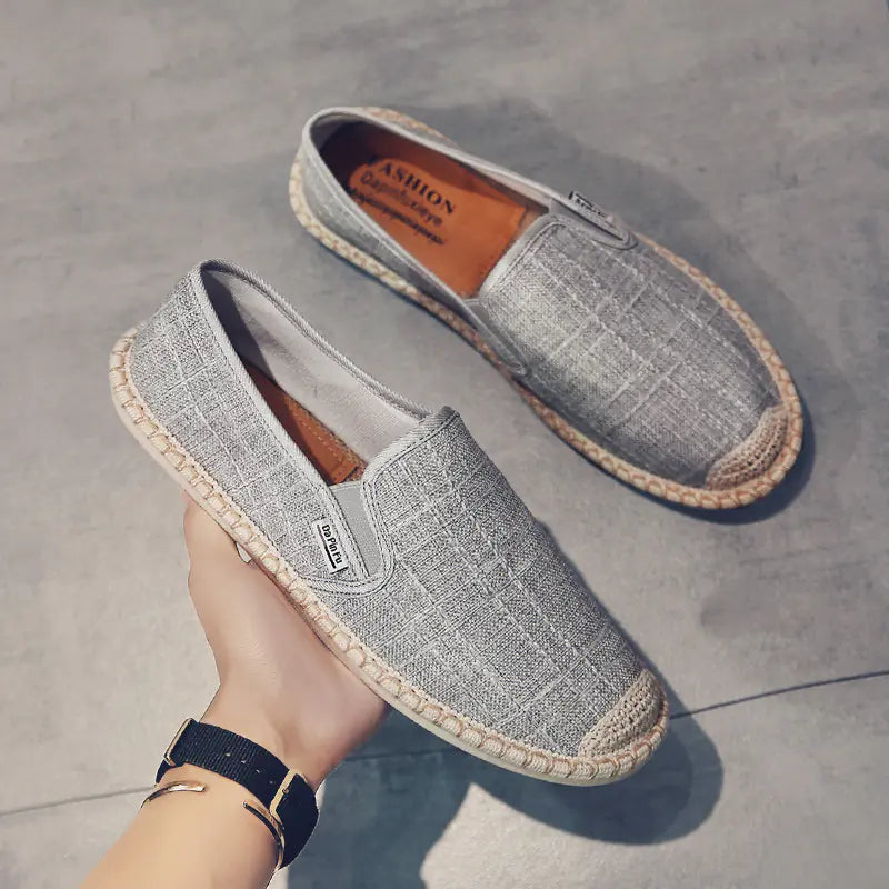 Zapatos casuales de lona hombre