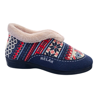 Zapatilla casa de caña alta borreguillo