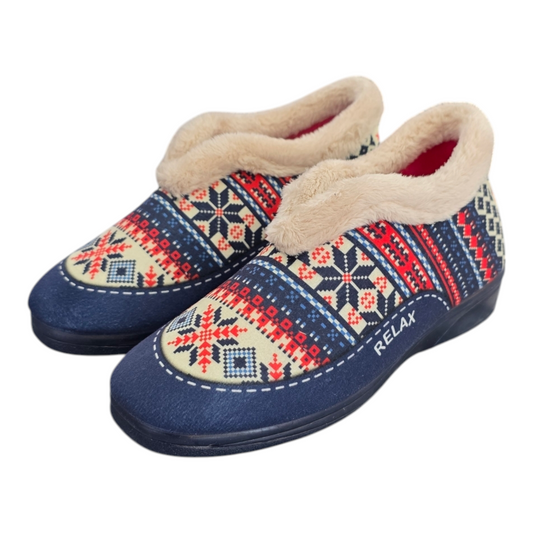 Zapatilla casa de caña alta borreguillo