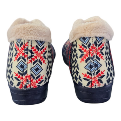 Zapatilla casa de caña alta borreguillo