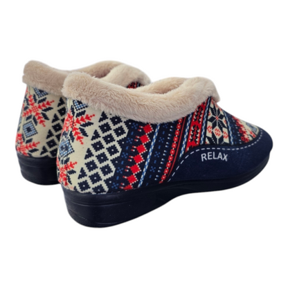 Zapatilla casa de caña alta borreguillo