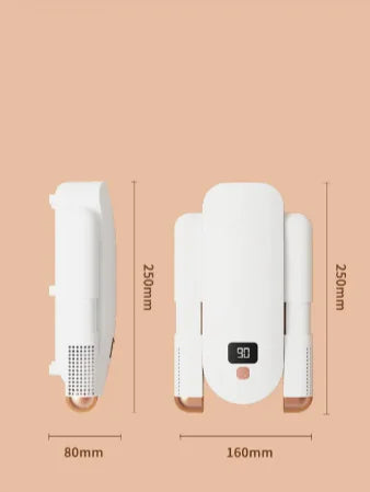 Secador de zapatos plegable