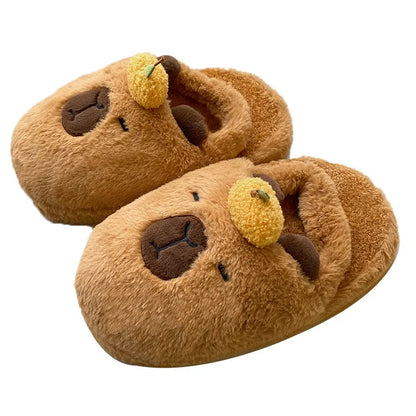 Zapatillas de muñeco Capybara