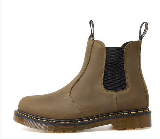 Heritage Leather – Botines vintage de piel Crazy Horse para mujer