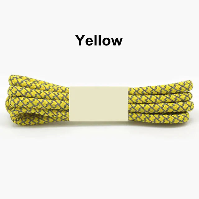 Cordones reflectantes de colores