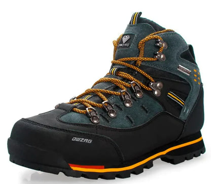 MountainForce – Botas de senderismo impermeables con refuerzo y suela antideslizante
