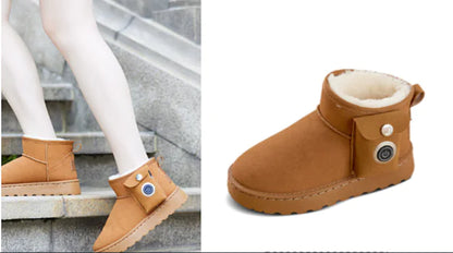 Zapatos de algodón con calefacción eléctrica