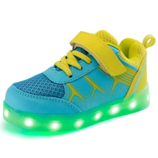 Zapatos luminosos para niños y niñas