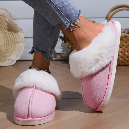 CozySole – Zapatillas de casa invierno con forro cálido de borreguillo