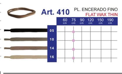 Cordones fluoroscentes, negro, marrón, blanco, hasta 190cm