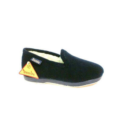 Zapatillas lana virgen cuadros marca WAMBA