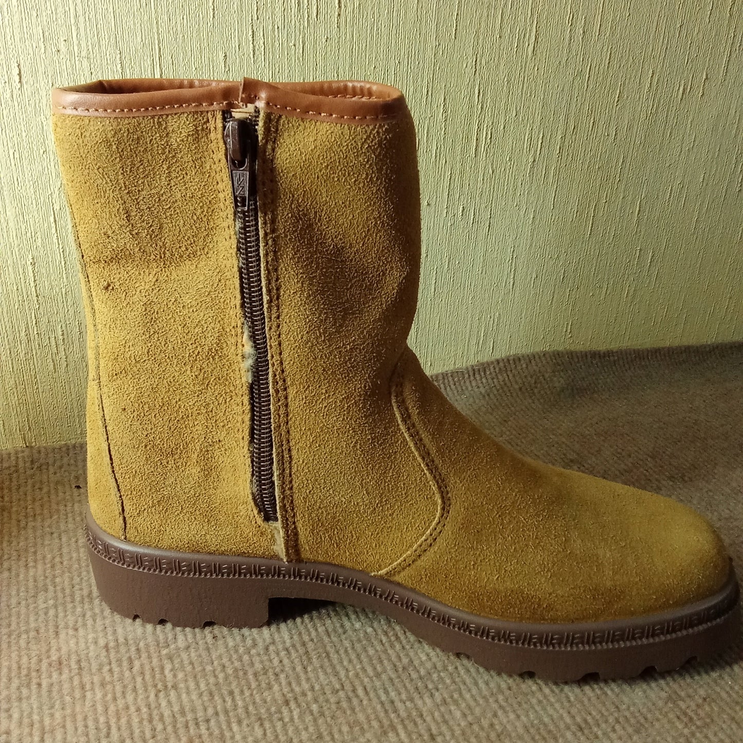 Bota alta cremallera serraje Postigo unisex