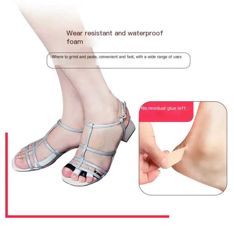 Cinta adhesiva para tacones multifuncional y resistente al agua