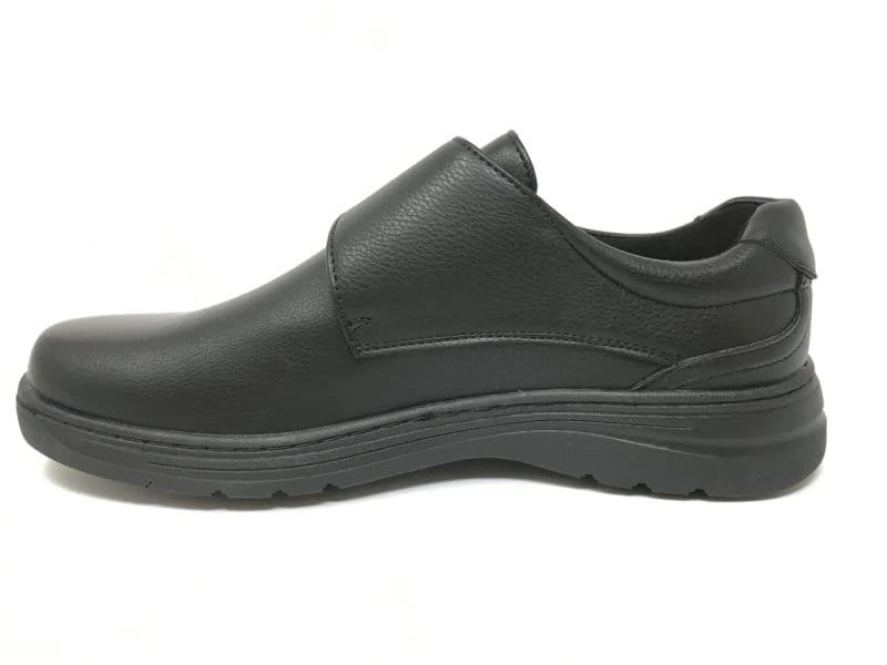 Zapato de polipiel con velcro para pies anchos o con juanetes - Imagen 6