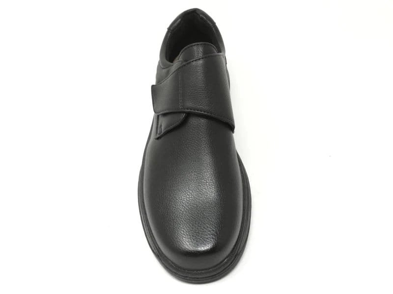 Zapato de polipiel con velcro para pies anchos o con juanetes - Imagen 5