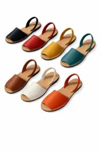 Menorquinas piel todos los colores marca ATXA