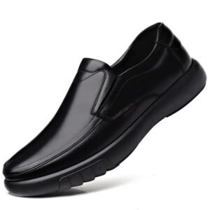 Zapatos anchos de piel para caballero