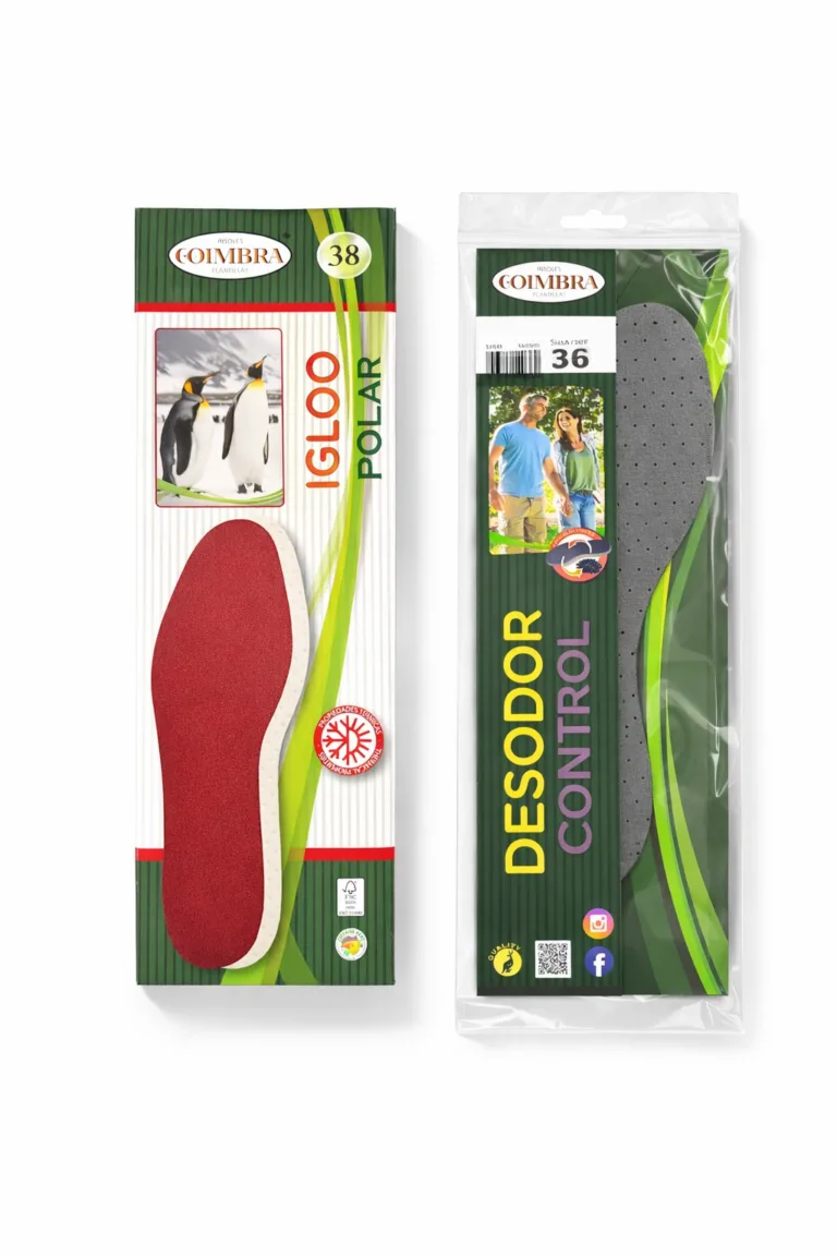 Plantillas marca Coimbra polar, carbón, fresc y lana