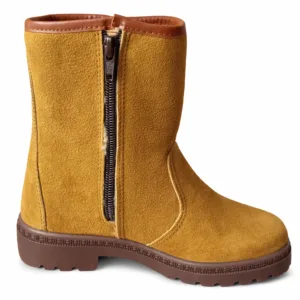 Bota alta cremallera serraje marca Postigo